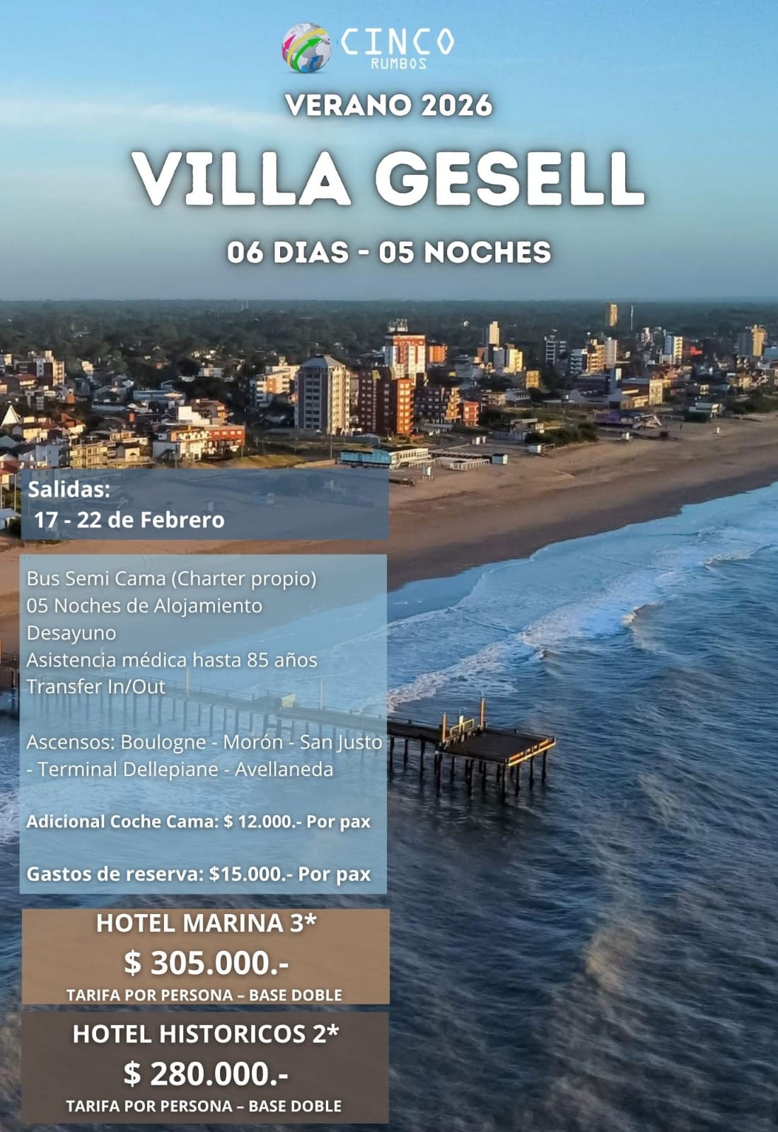 Agencia de Viajes en Zona Oeste